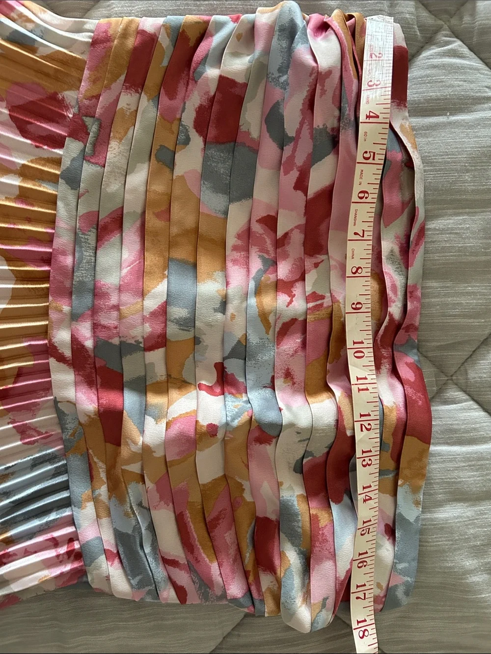 Abercrombie & Fitch Pleated Floral Maxi Dress NWT size L